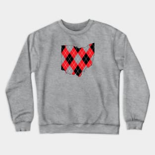 Argyle Ohio (scarlet/gray) Crewneck Sweatshirt